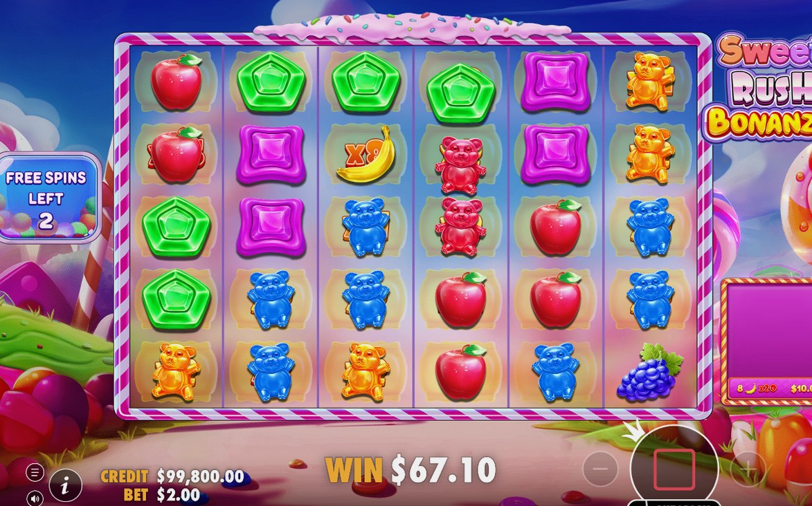 Free Spins-läget under en pågående runda