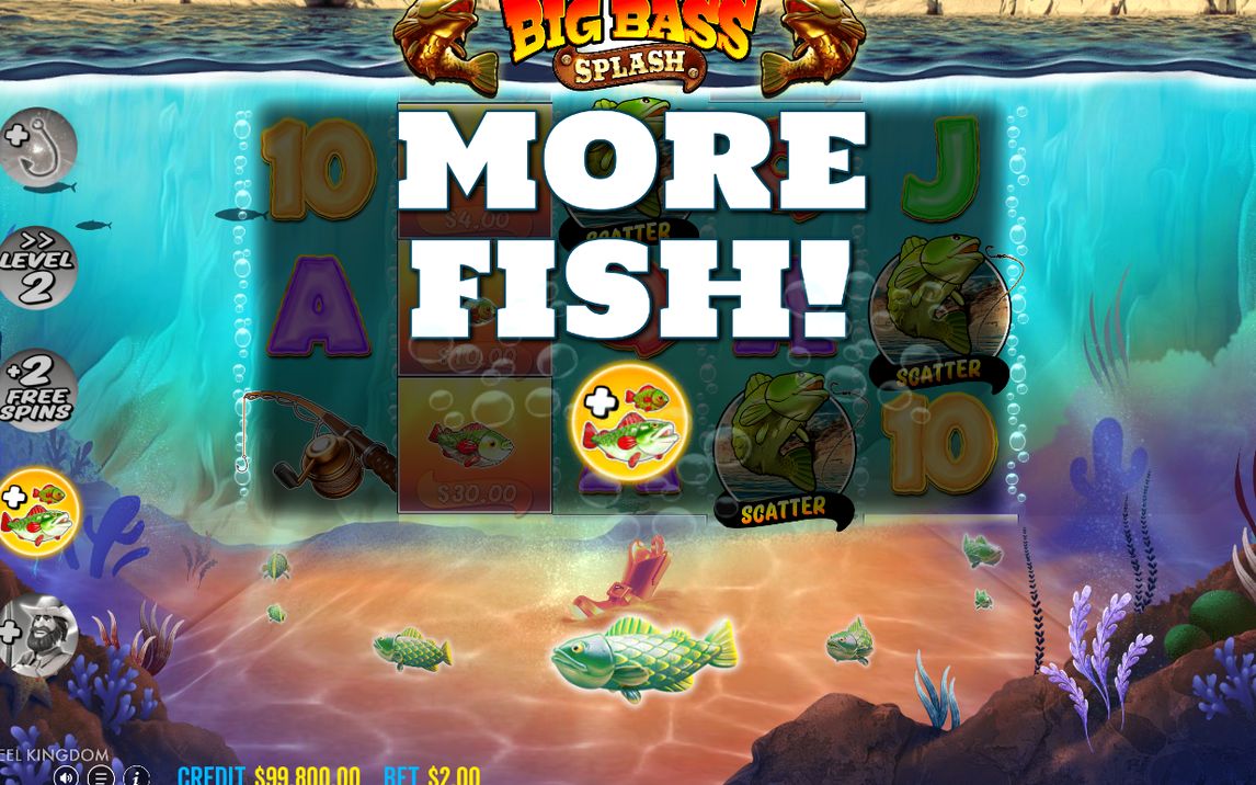 Free Spins med fiskare som samlar MONEY-värden